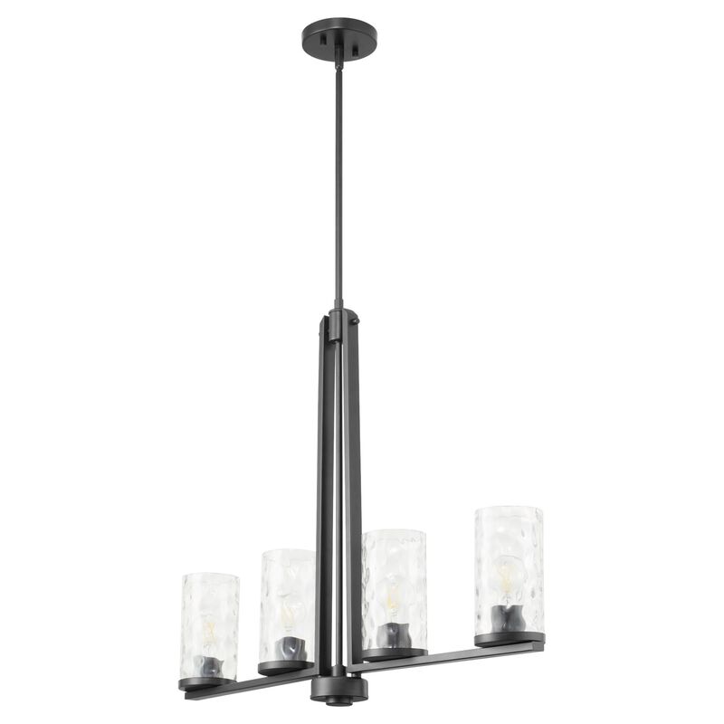 Steinway 30 Inch 4 Light Linear Suspension Light by Quorum International