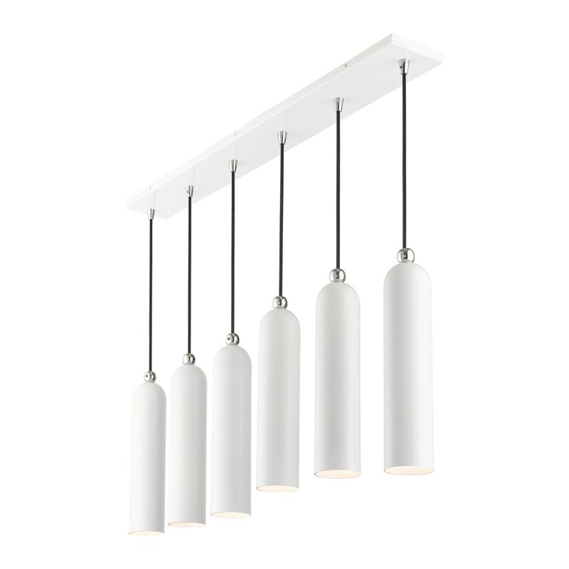 Ardmore 44 Inch 6 Light Linear Suspension Light by Livex Lighting