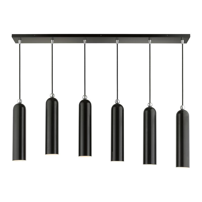 Ardmore 44 Inch 6 Light Linear Suspension Light by Livex Lighting