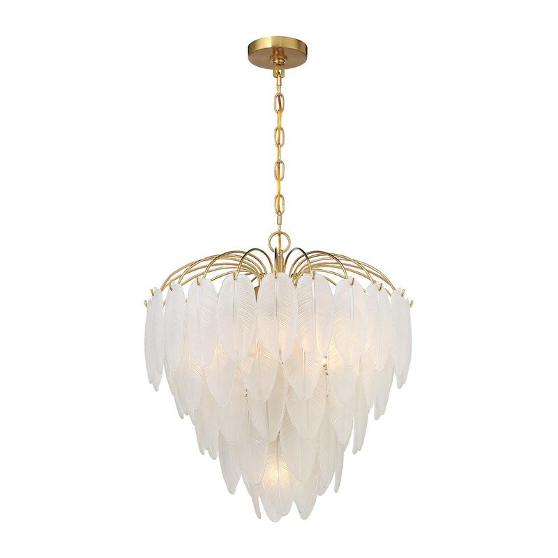 Boa 6 Light 22 Inch Chandelier by Savoy House