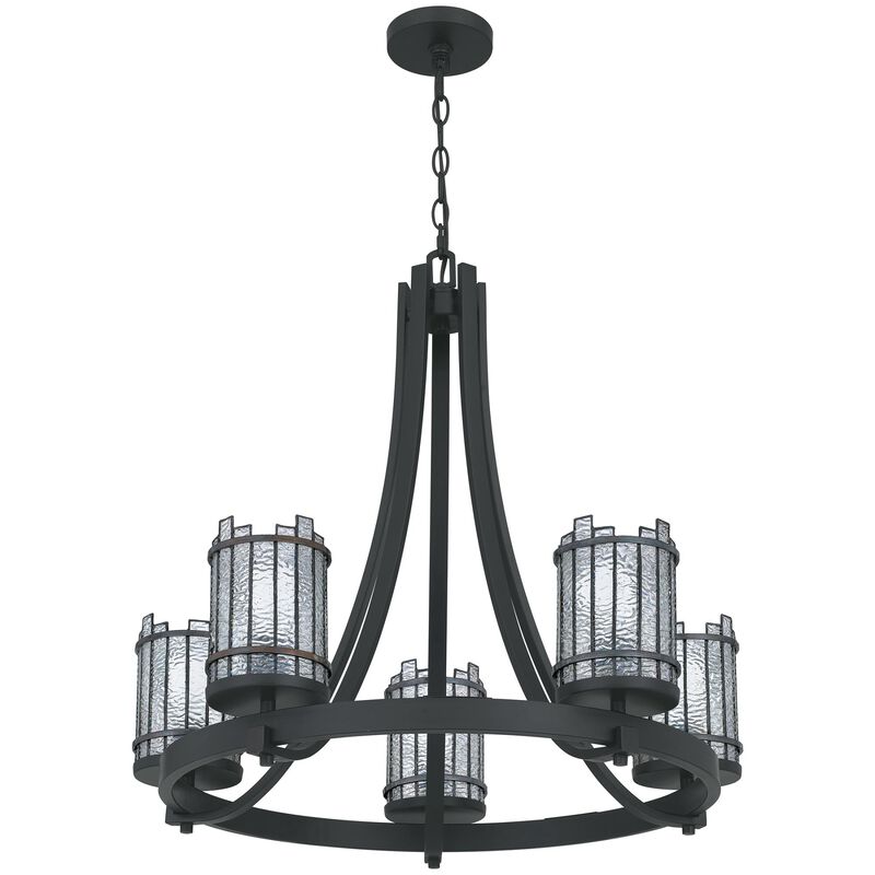 Hartman 26 Inch 5 Light Chandelier by Quoizel