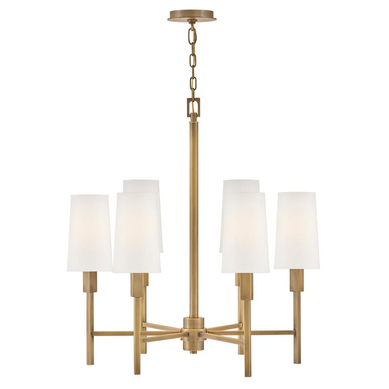 Fenwick 28 Inch 6 Light Chandelier by Hinkley Lighting