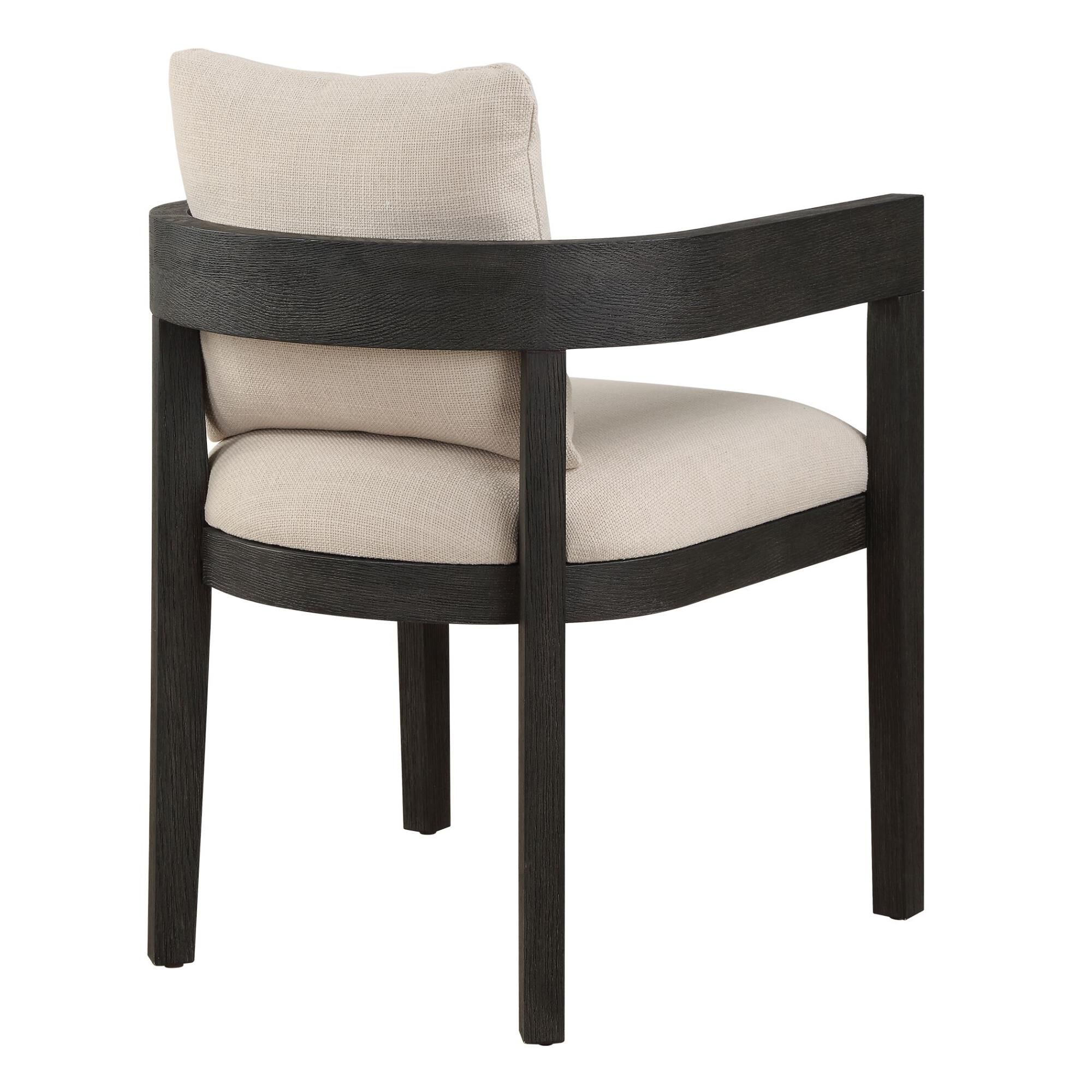 Shown in Modern Style Is Elevated By Clean Lines And Classic Finishes In The Balboa Dining Chair. Solidly Con finish