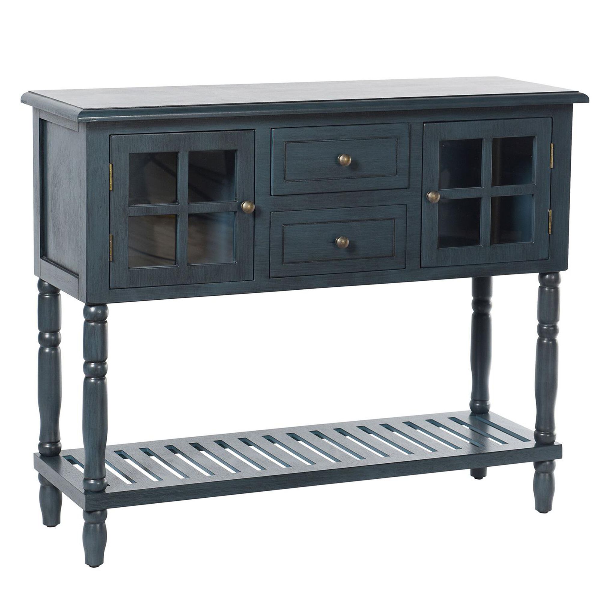 Shown in Weathered Antique Navy Blue finish