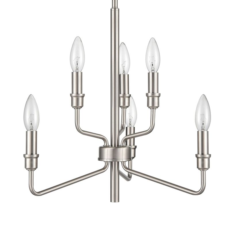 Saginaw 6 Light Mini Chandelier by ELK Home