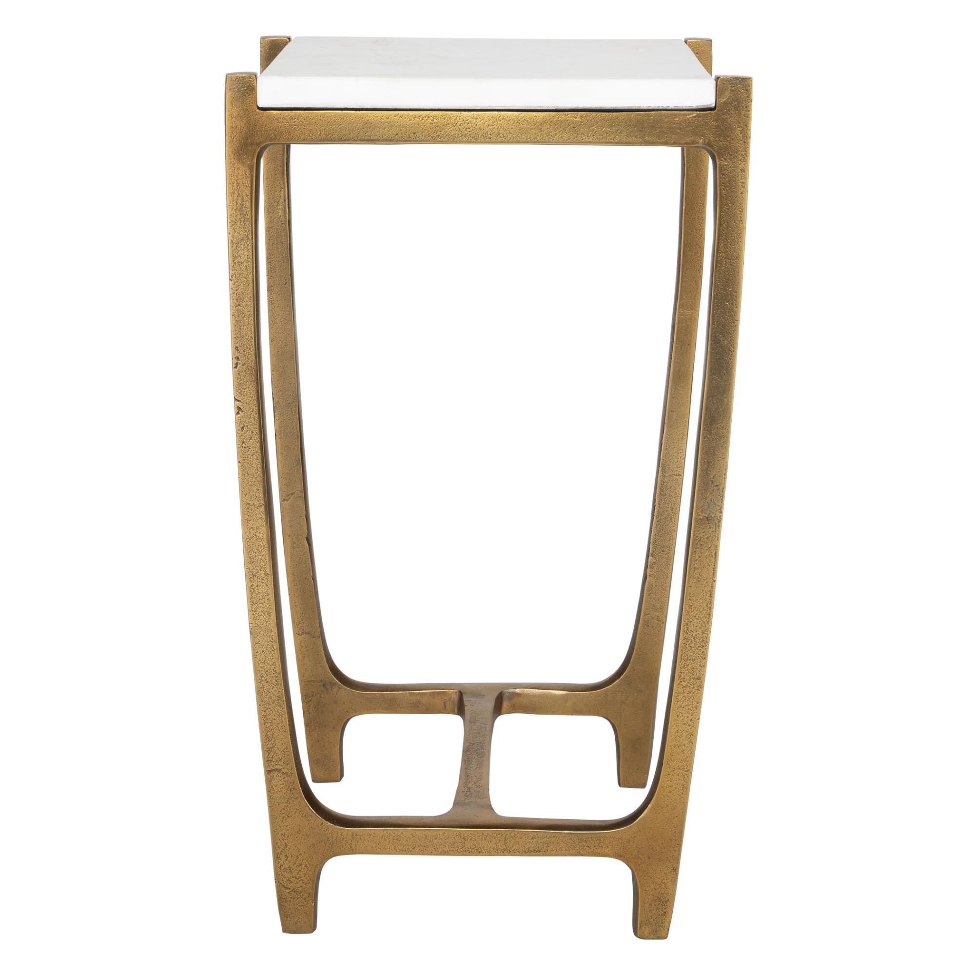 Shown in With Understated Sophistication, The Affinity Accent Table Complements With Ease. Featuring A Shapel finish