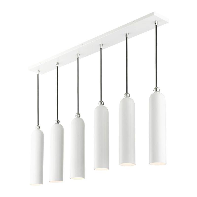 Ardmore 44 Inch 6 Light Linear Suspension Light by Livex Lighting