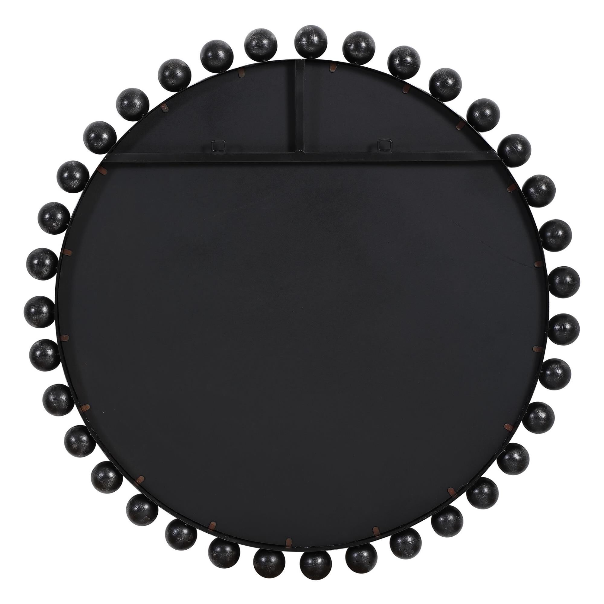 Shown in This Eye Catching Round Mirror Adds An Upscale Look And Sophisticated Style To Any Room By Showcasin finish