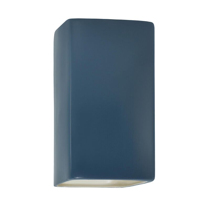 Ambiance 9 Inch Tall Outdoor Wall Light by Justice Design Group