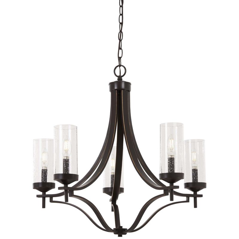 Elyton 26 Inch 5 Light Chandelier by Minka Lavery