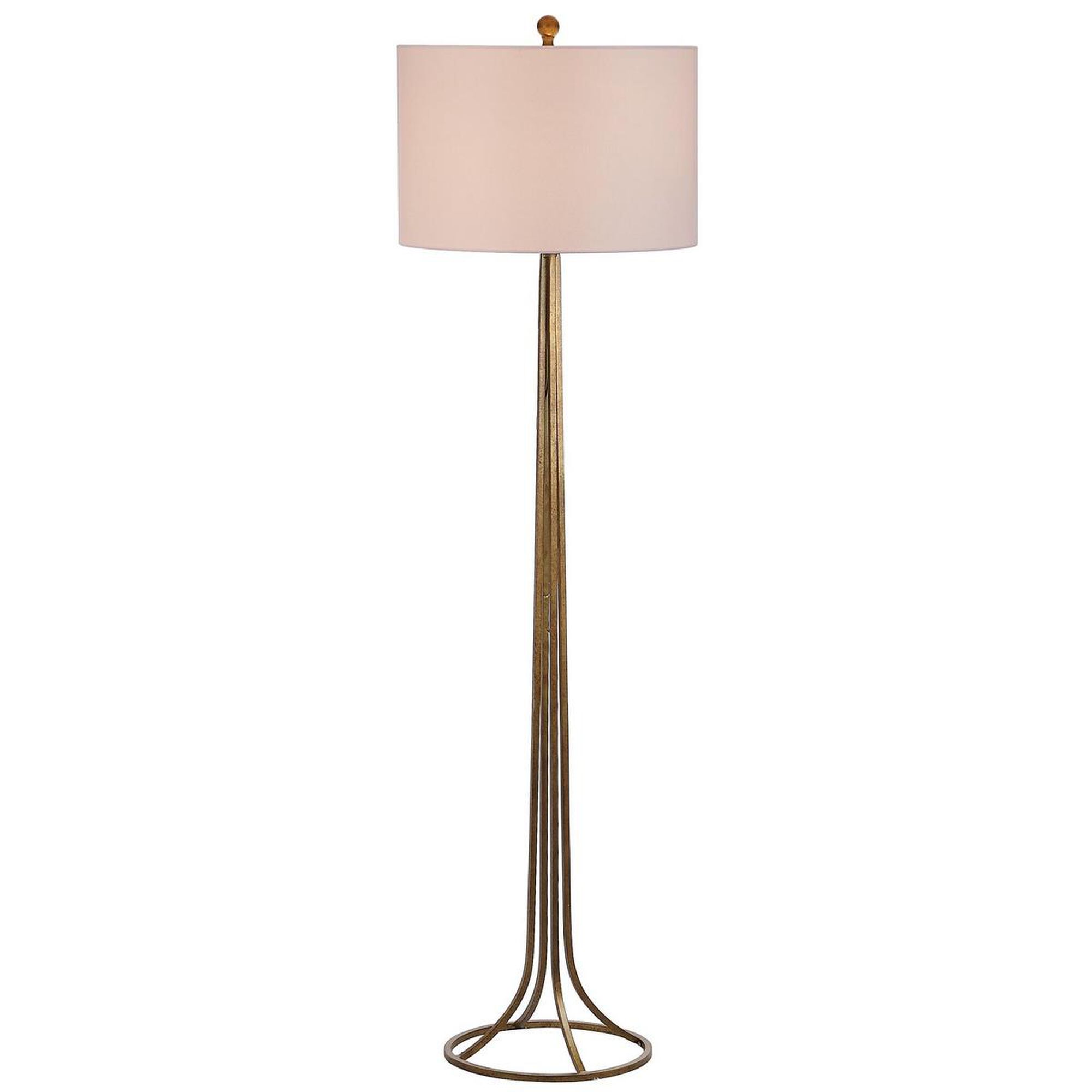 Shown in Antique Bronze finish and Cotton shade