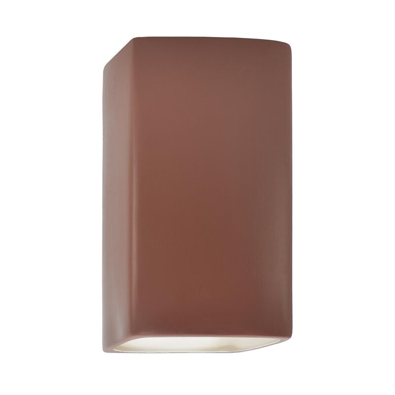 Ambiance 9 Inch Tall Outdoor Wall Light by Justice Design Group