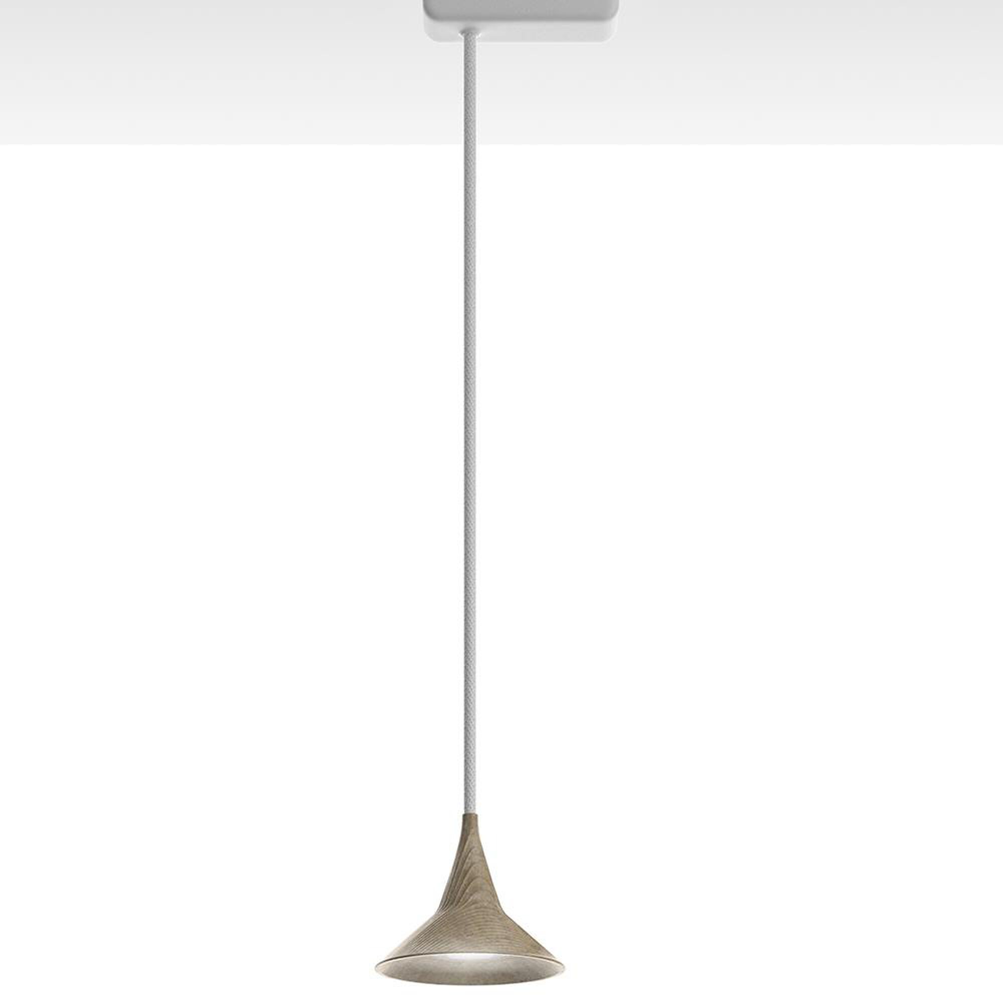 Shown in Bronze (Diffuser)white (Cord & Canopy) finish