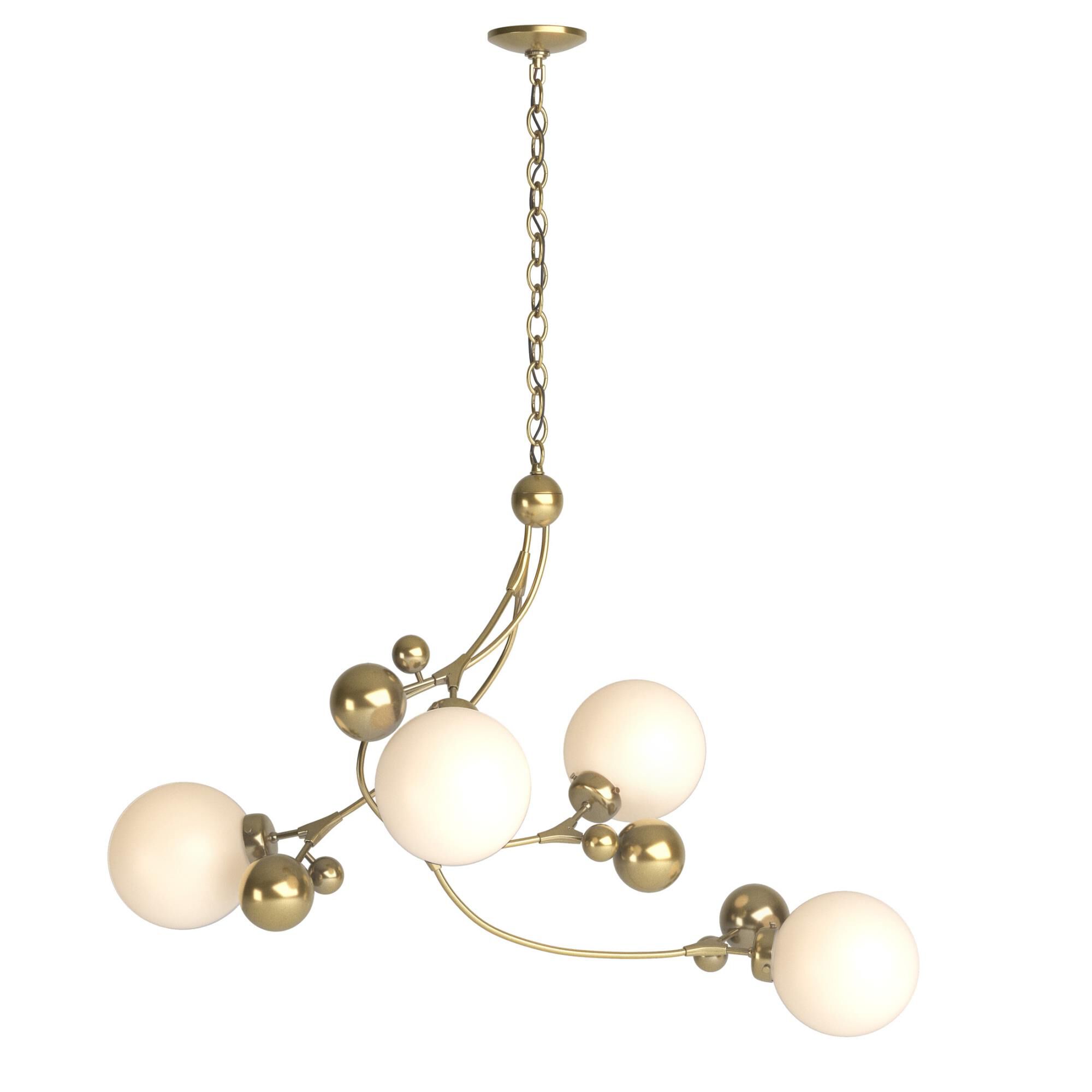 Sprig 42 Inch 4 Light Multi Light Pendant by Hubbardton Forge