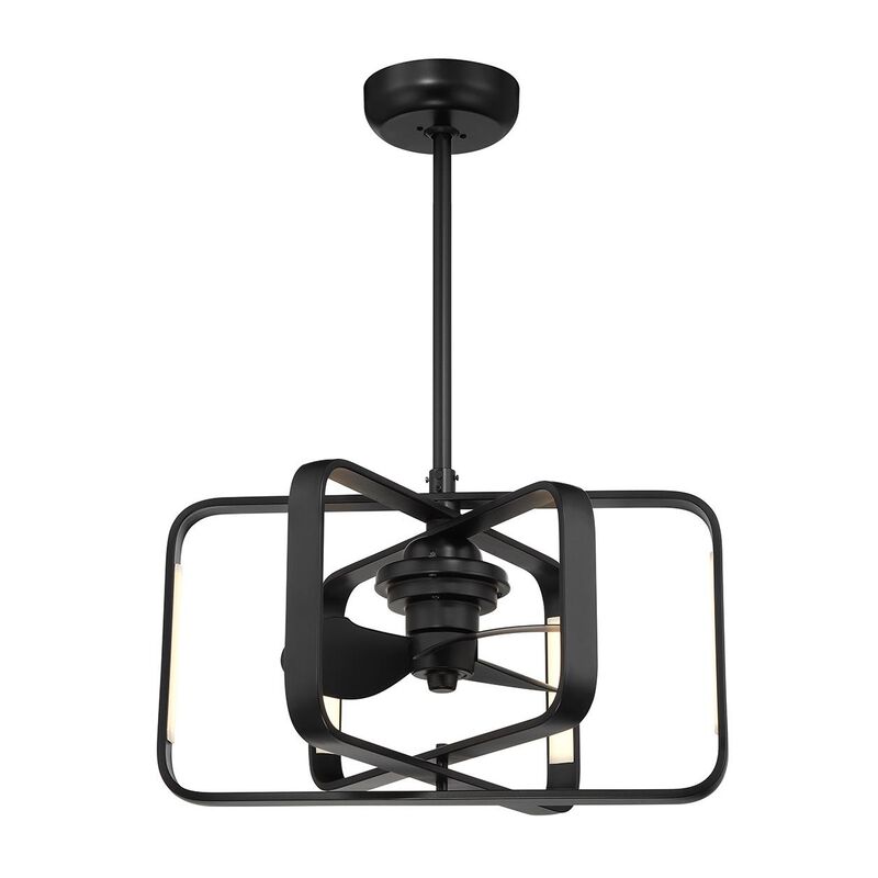 Lynx Chandelier Ceiling Fan by Savoy House