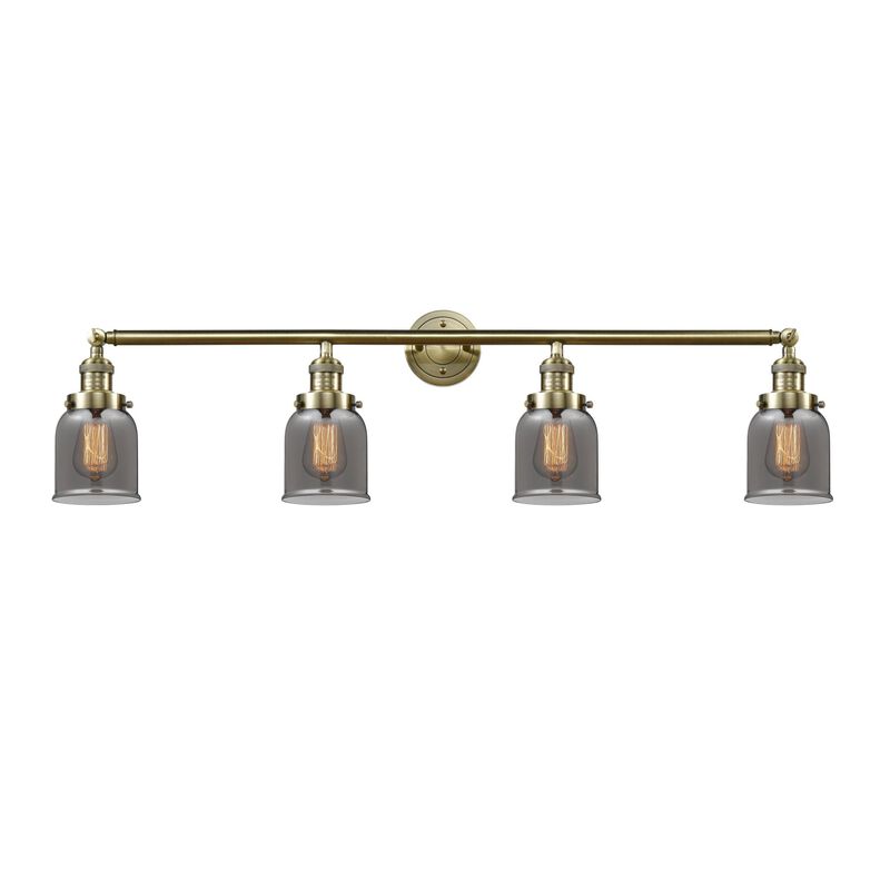 Bruno Marashlian Small Bell 42 Inch 4 Light LED Bath Vanity Light by Innovations Lighting