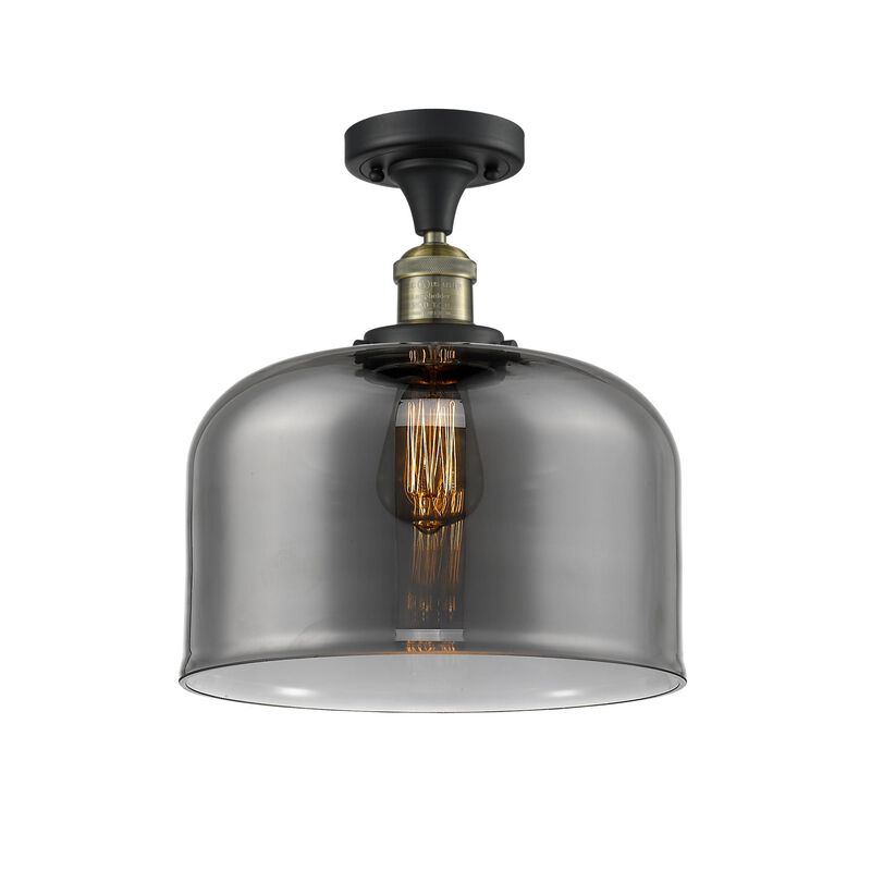 Bruno Marashlian Bell 12 Inch 1 Light Semi Flush Mount by Innovations Lighting