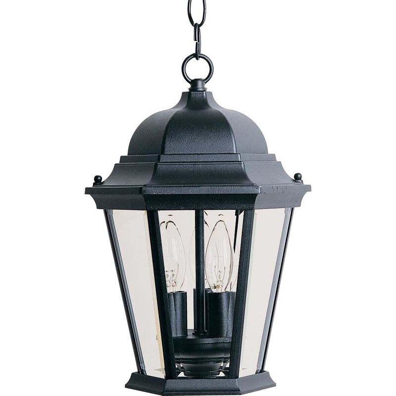 Westlake 14 Inch Tall 3 Light Outdoor Hanging Lantern by Maxim Lighting