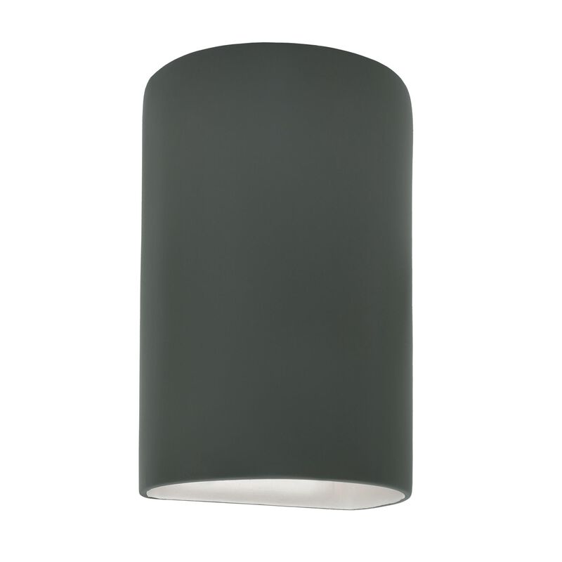 Ambiance 9 Inch Tall Outdoor Wall Light by Justice Design Group