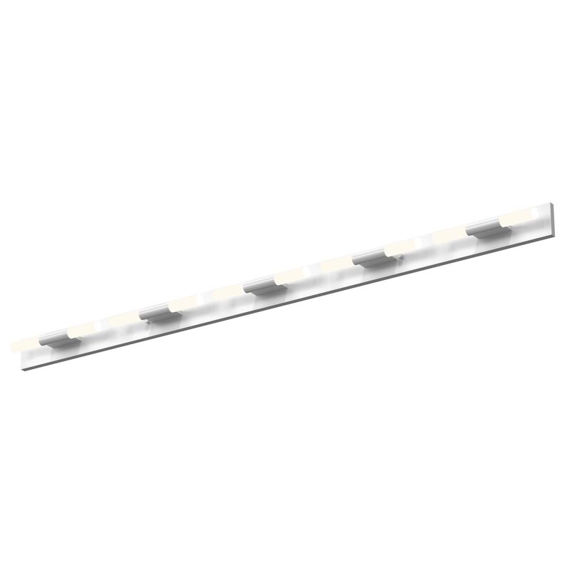 Robert Sonneman Crystal Rods 40 Inch 10 Light LED Bath Vanity Light by Sonneman