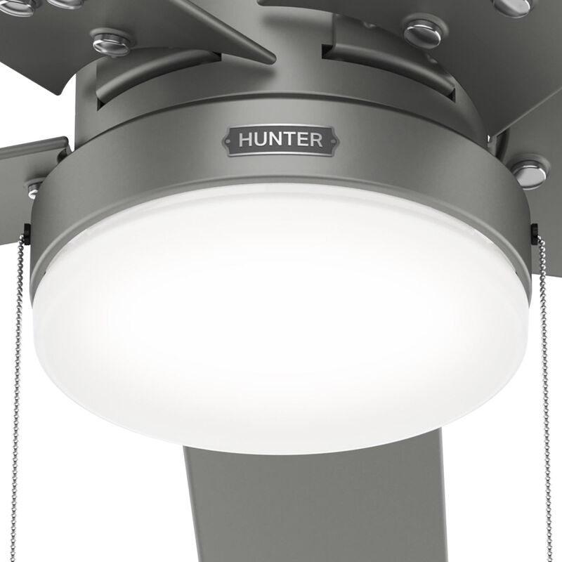 Sea Point 52 Inch Ceiling Fan with Light Kit by Hunter Fan