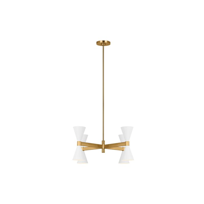 Albertine 48 Inch 8 Light Chandelier by Visual Comfort Studio Collection