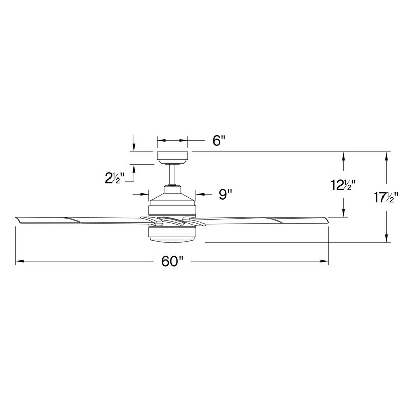 Turbine Ceiling Fan by Hinkley Fans