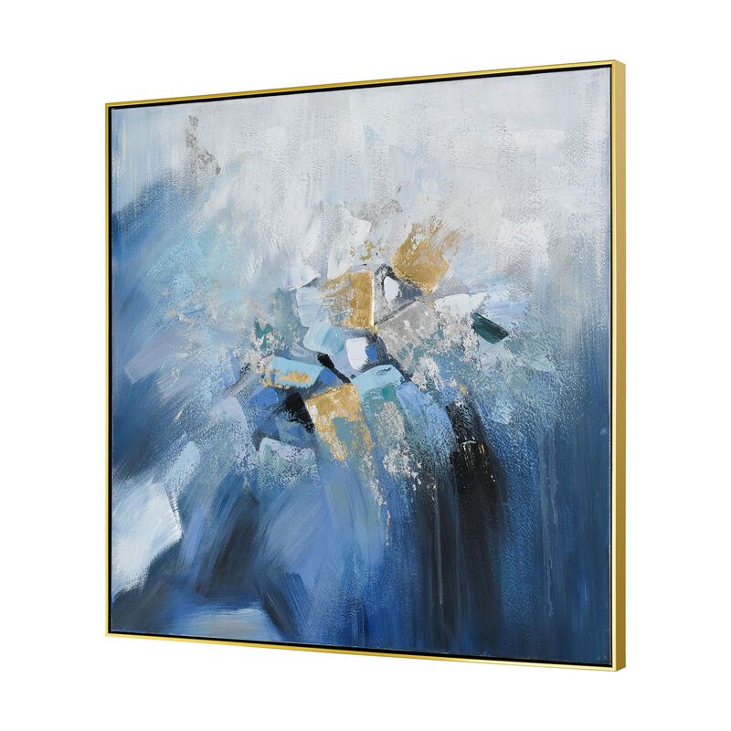 Bursts Framed Wall Art Painting by ELK Home