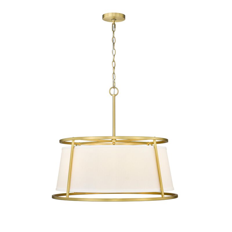 Lenyx Pendant 26 Inch 6 Light Chandelier by Z-Lite