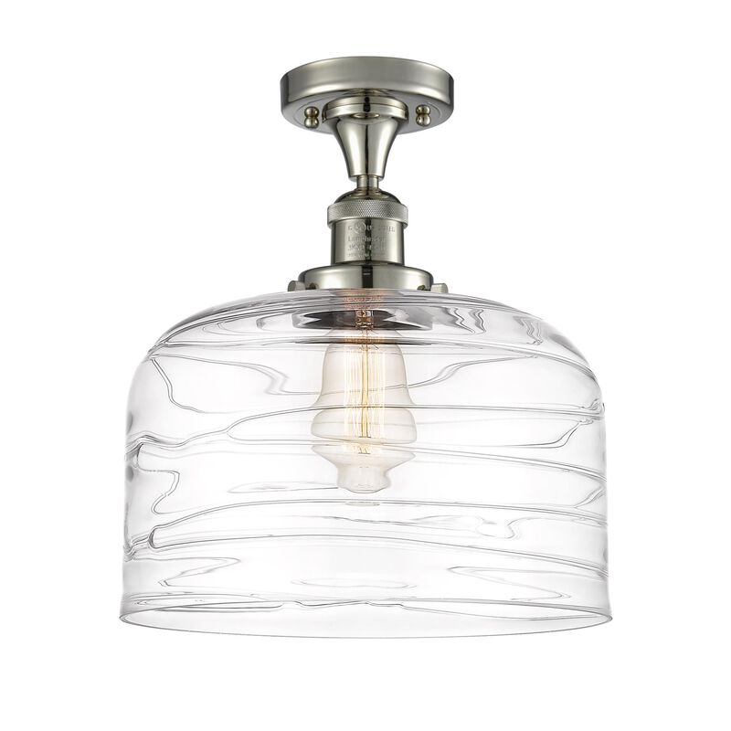 Bruno Marashlian Bell 12 Inch 1 Light Semi Flush Mount by Innovations Lighting