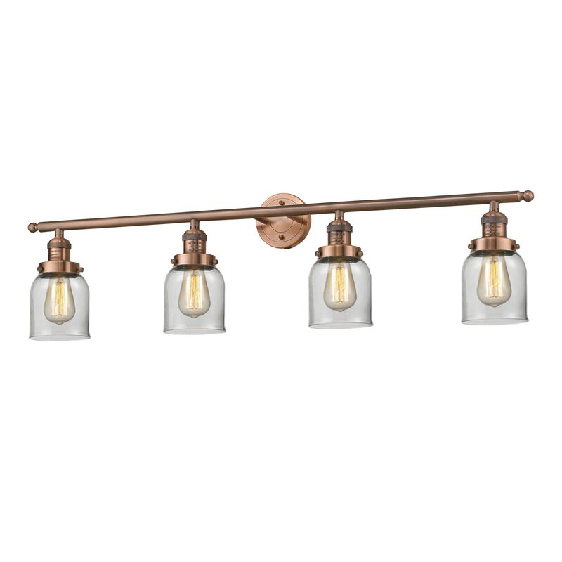 Bruno Marashlian Small Bell 42 Inch 4 Light LED Bath Vanity Light by Innovations Lighting