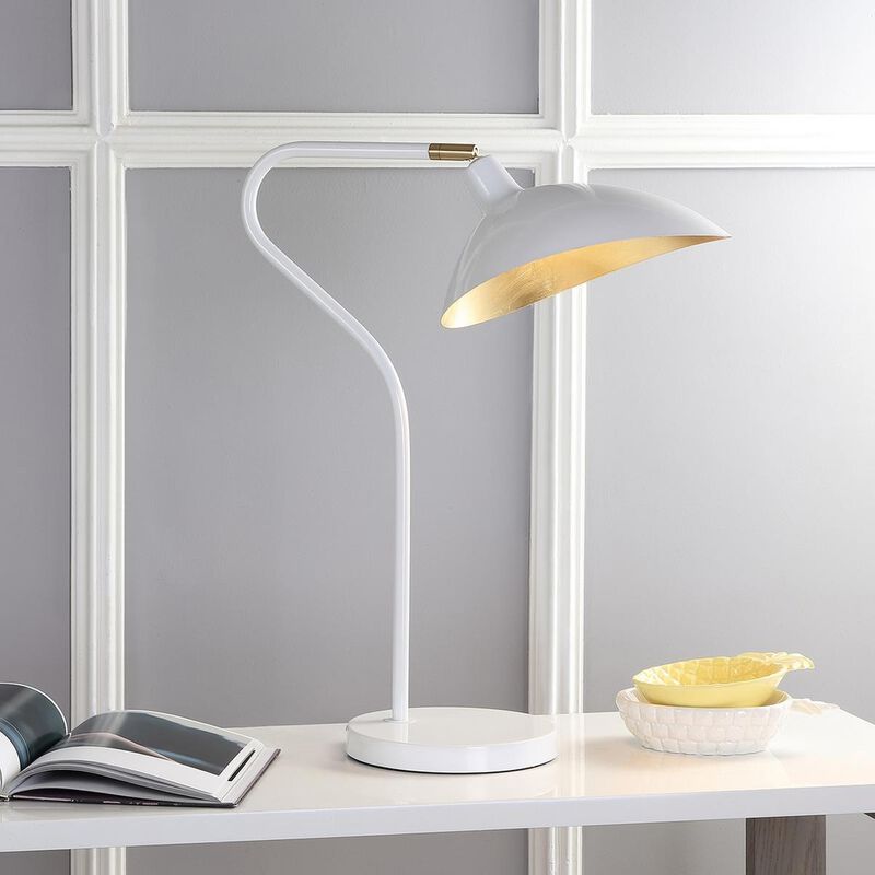 Giselle Adjustable 23 Inch Desk Lamp by Safavieh