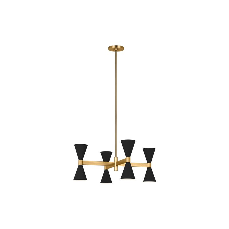 Albertine 48 Inch 8 Light Chandelier by Visual Comfort Studio Collection