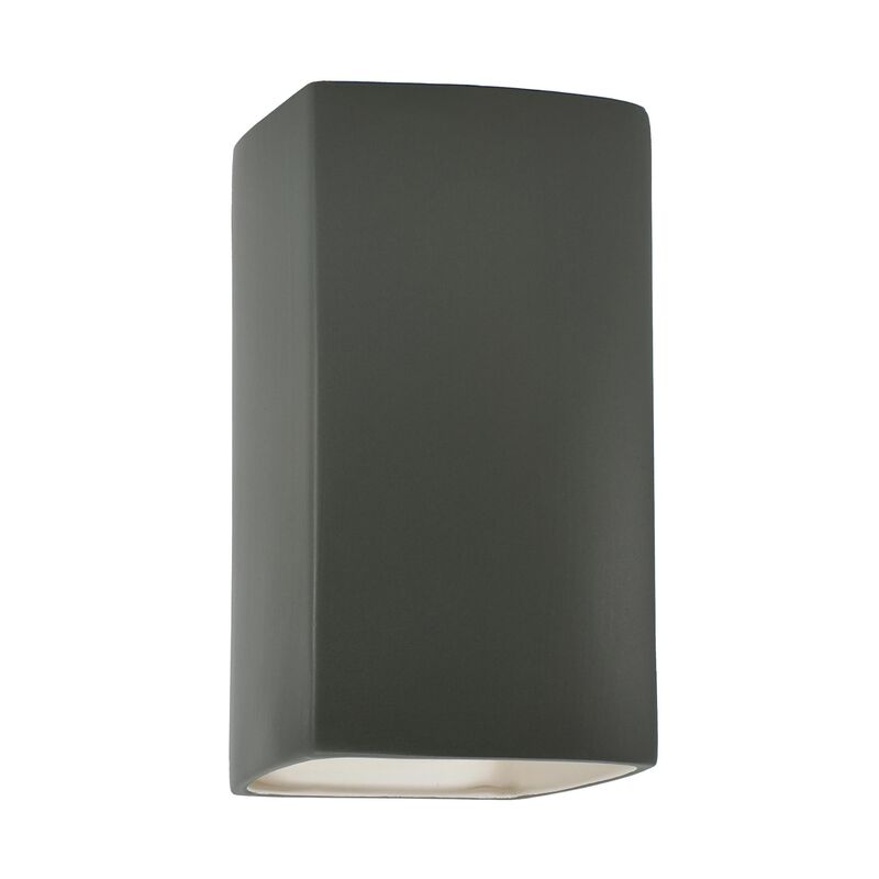 Ambiance 9 Inch Tall Outdoor Wall Light by Justice Design Group