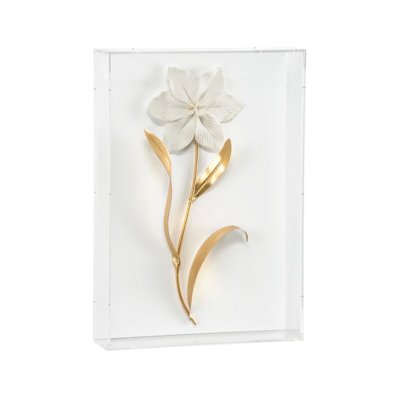 Porcelain Flowers Alternative Wall Art by Chelsea House