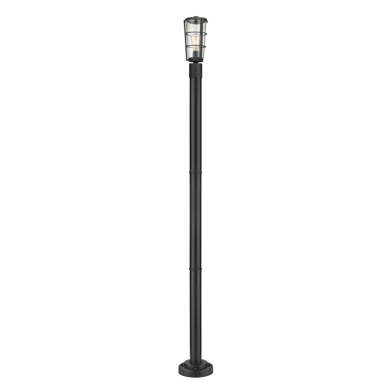 Z-Lite Helix 88 Inch Outdoor Post