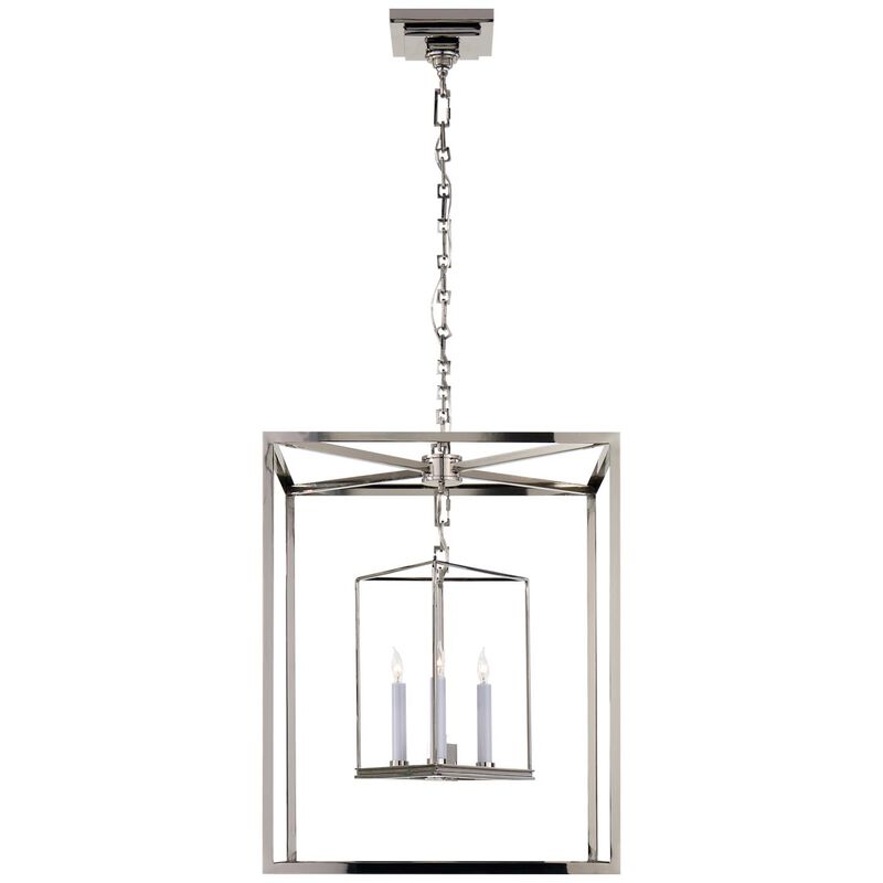 Chapman & Myers Osborne 18 Inch Cage Pendant by Visual Comfort Signature Collection