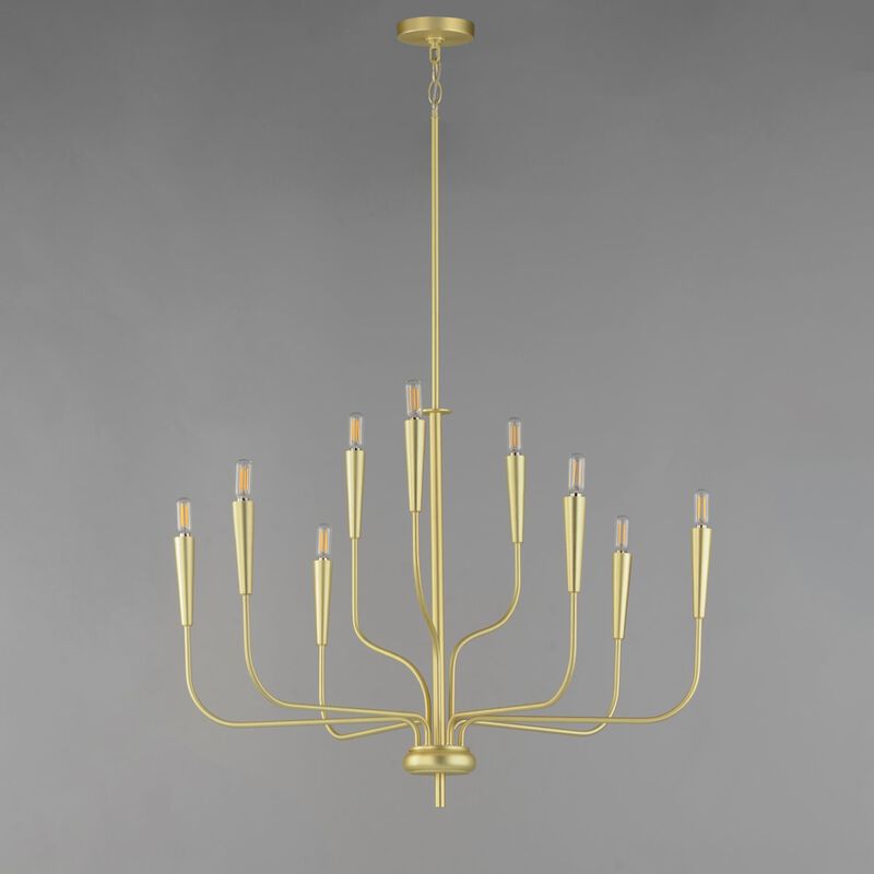 Vela 32 Inch 9 Light Chandelier by Maxim Lighting