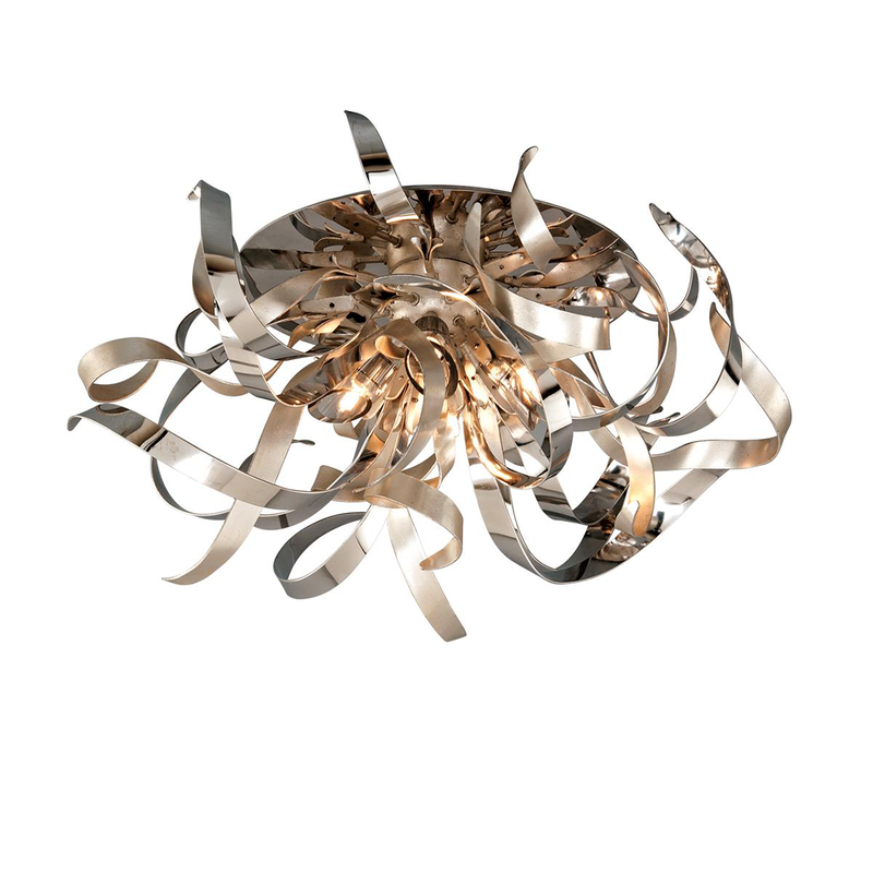 Graffiti 24 Inch Semi Flush Mount by Corbett Lighting