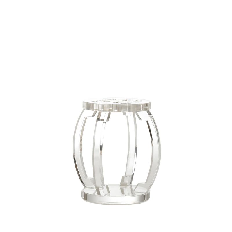 Lucite Garden Stool by Chelsea House