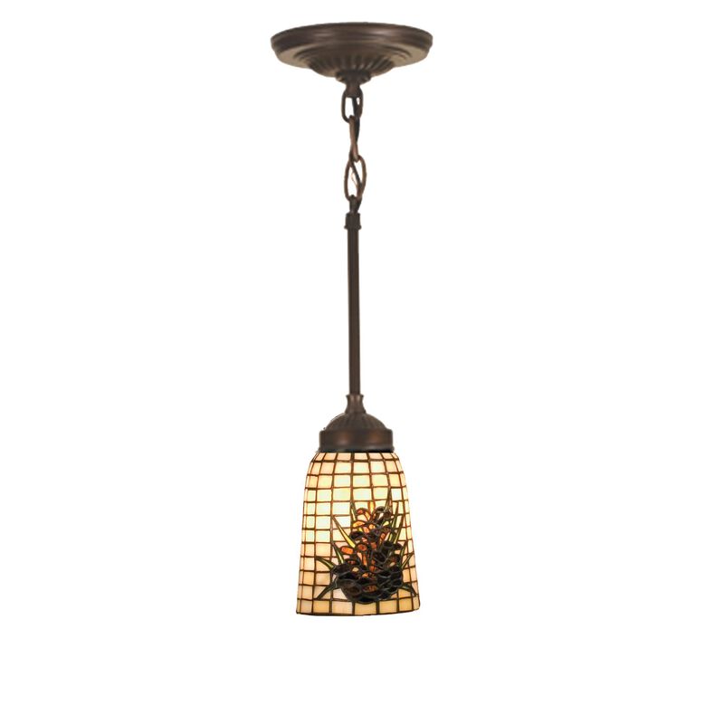 Pine Barons 5 Inch Mini Pendant by Meyda Lighting