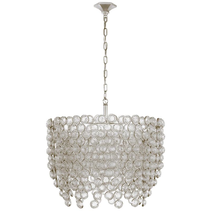 Julie Neill Milazzo 28 Inch 8 Light Chandelier by Visual Comfort Signature Collection