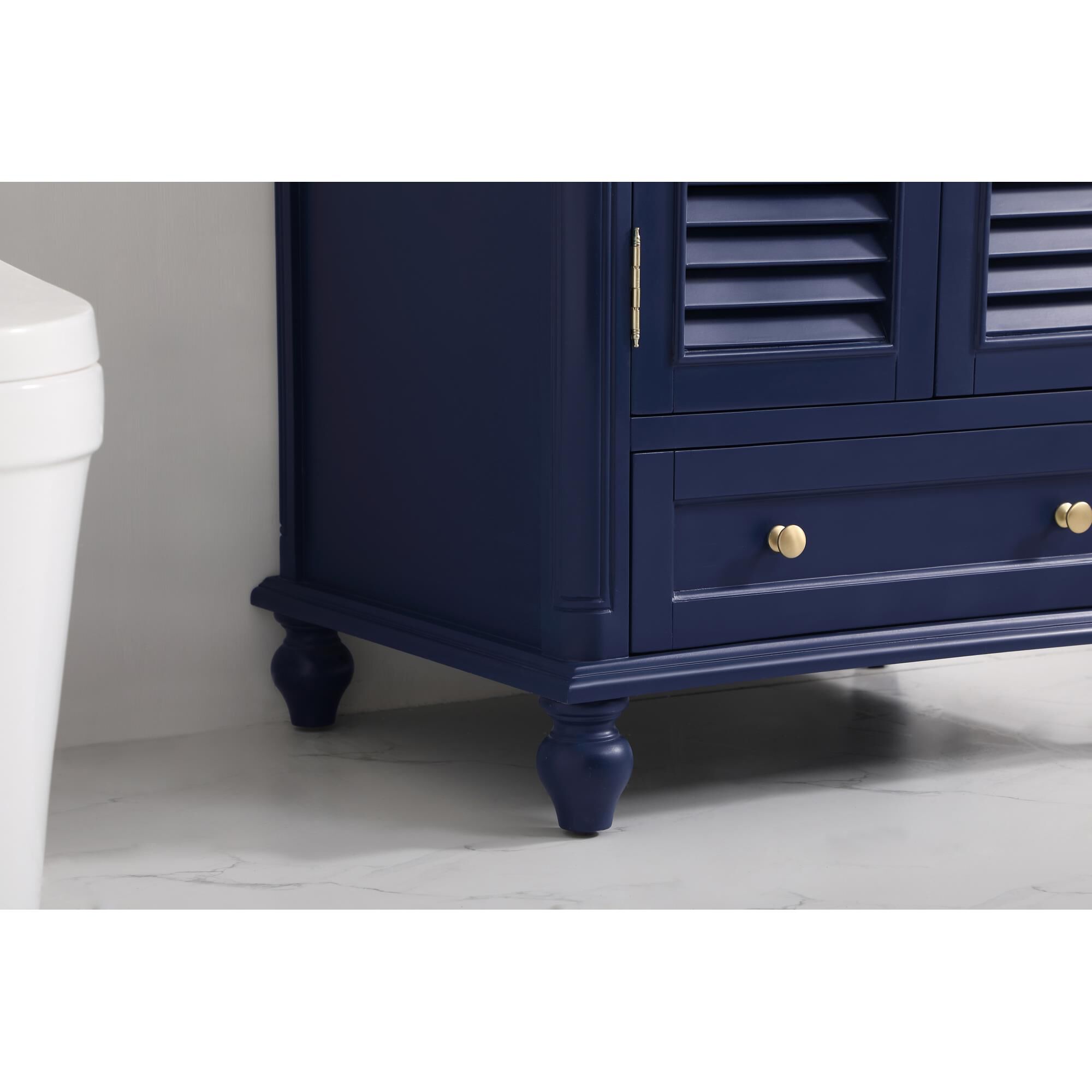 Shown in Blue finish