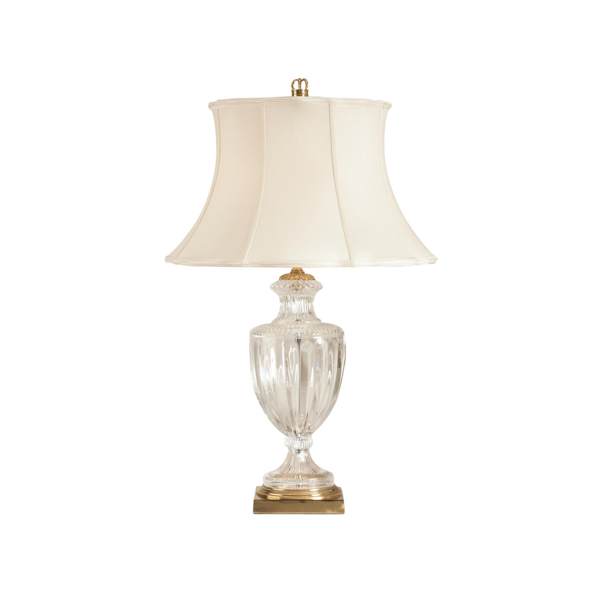 Shown in Classic Italian Crystal finish and Off White Shiny shade