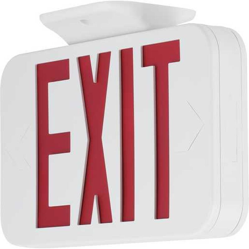 Exit Signs 11 Inch 11 Inch 1 Light 2 Watt Emergency & Exit Sign Lights LED by Progress Lighting