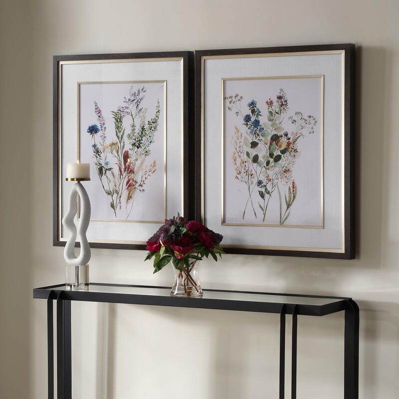 Grace Feyock Delicate Flowers Alternative Wall Art by Uttermost