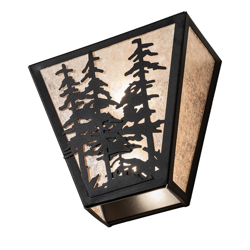 Tall Pines 11 Inch Tall 2 Light Outdoor Wall Light by Meyda Lighting