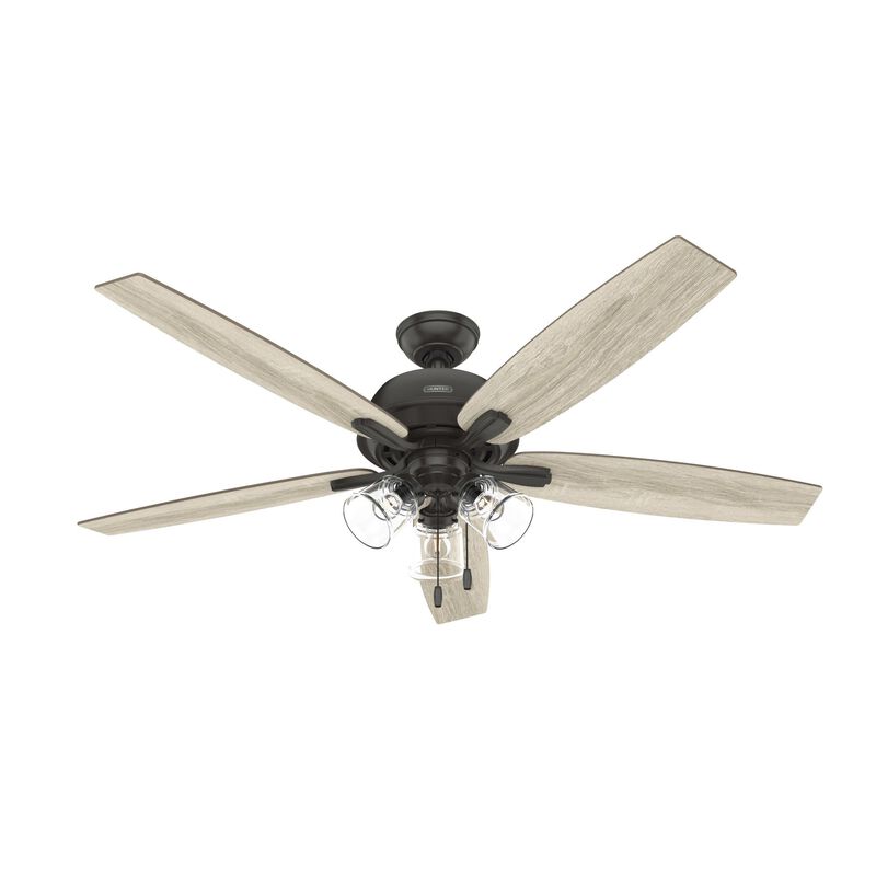 Dondra 60 Inch Ceiling Fan with Light Kit by Hunter Fan