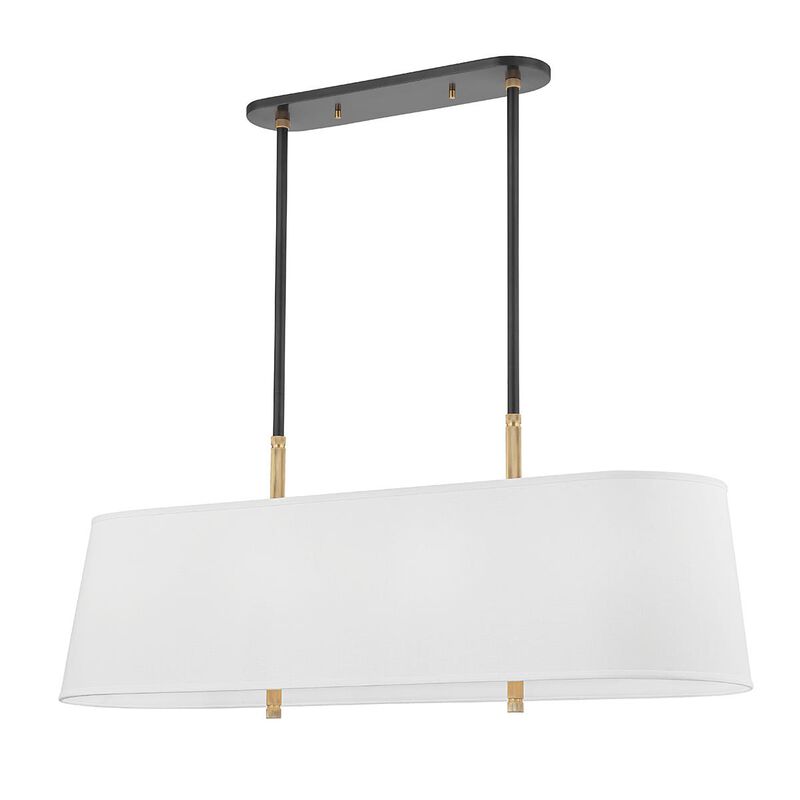 Bowery 46.5 Inch Linear Suspension Light by Hudson Valley Lighting