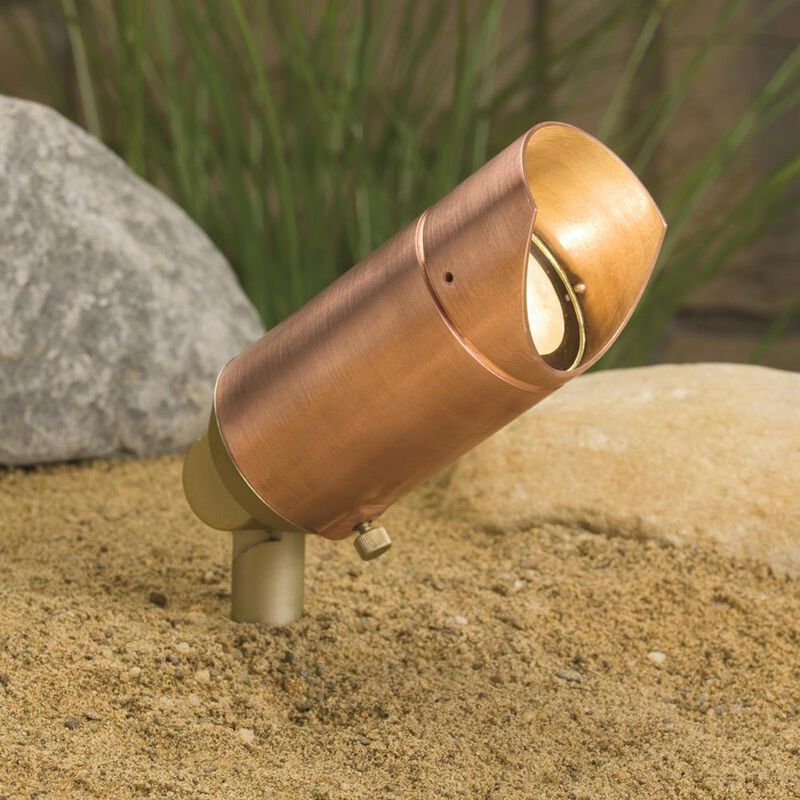 Kichler Lighting Copper 7 Watt Outdoor Spot Light